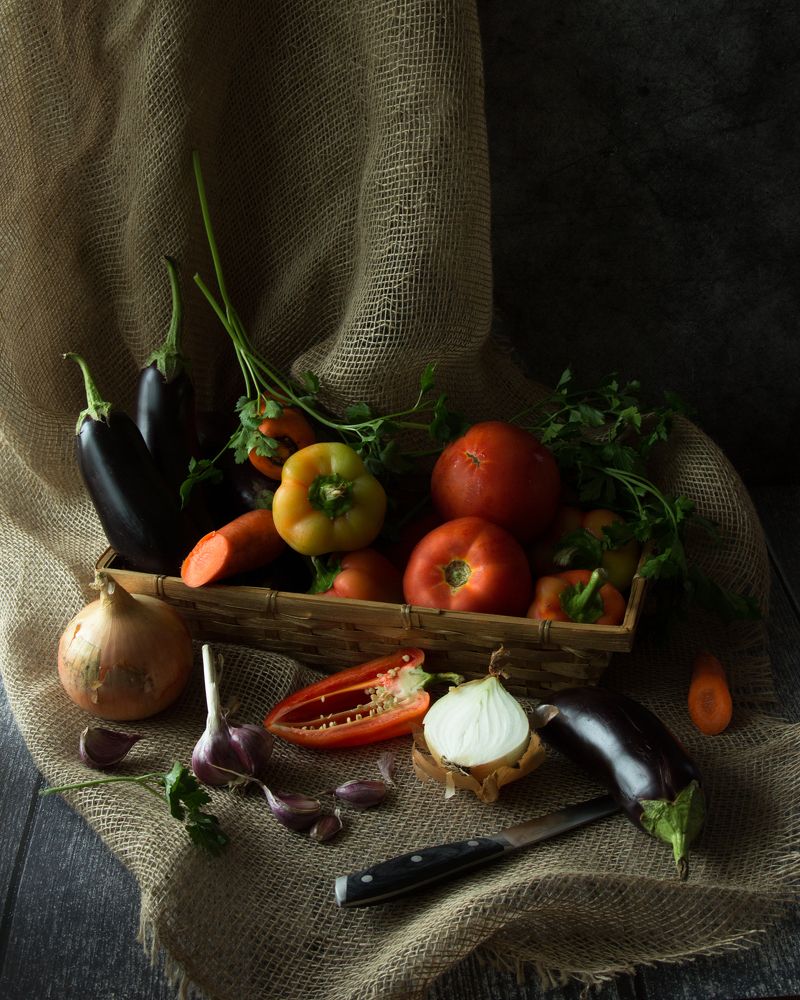 С баклажанами