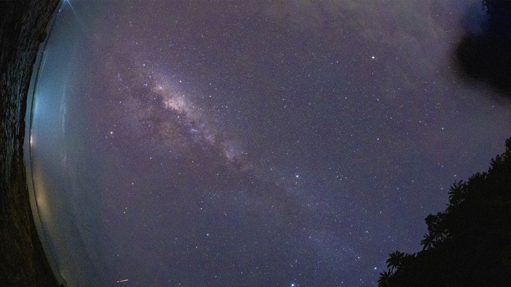 Milky way at Pulau Sampadi