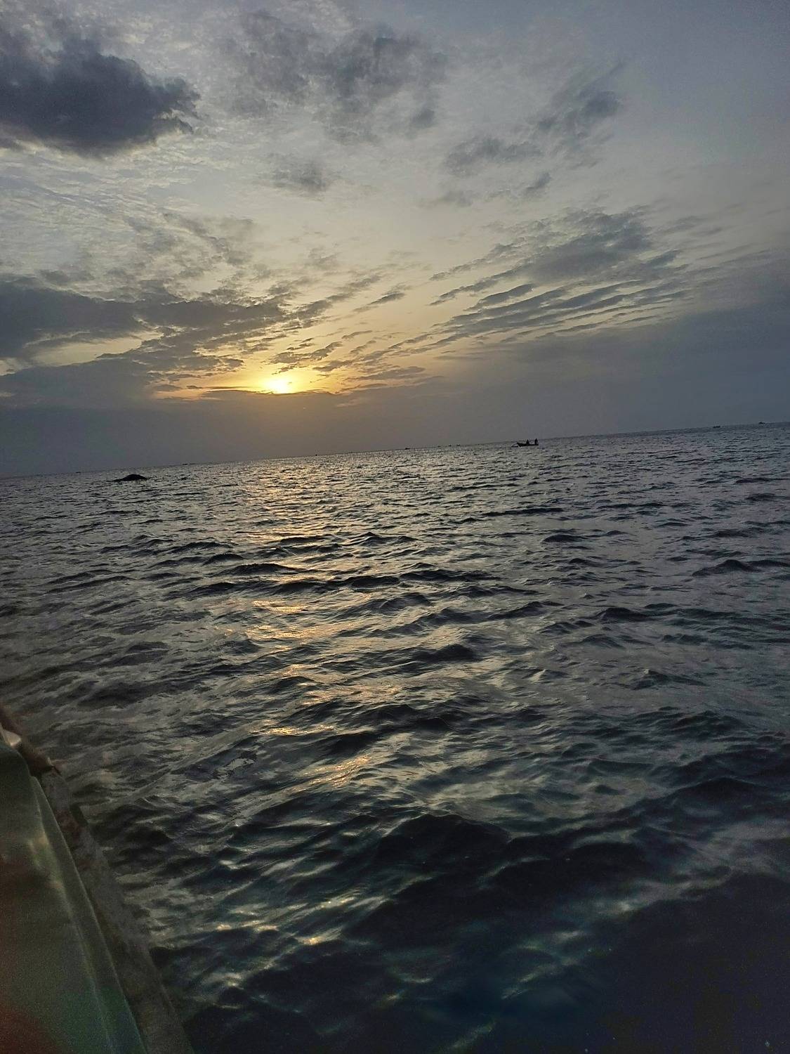 The sea and the sky