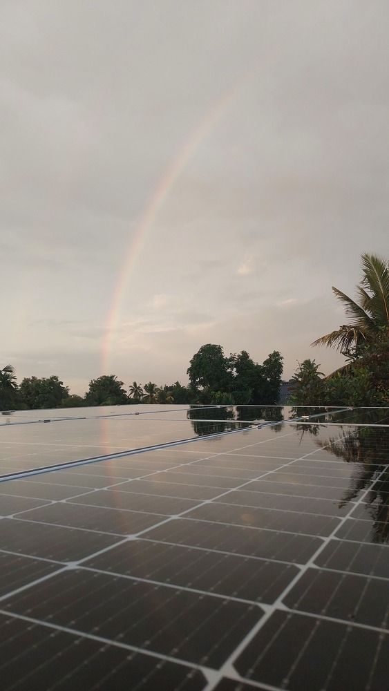 Rainbow Reflection