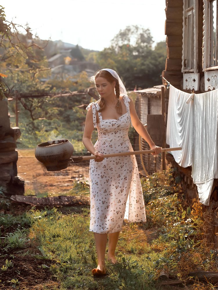 Один день в деревне