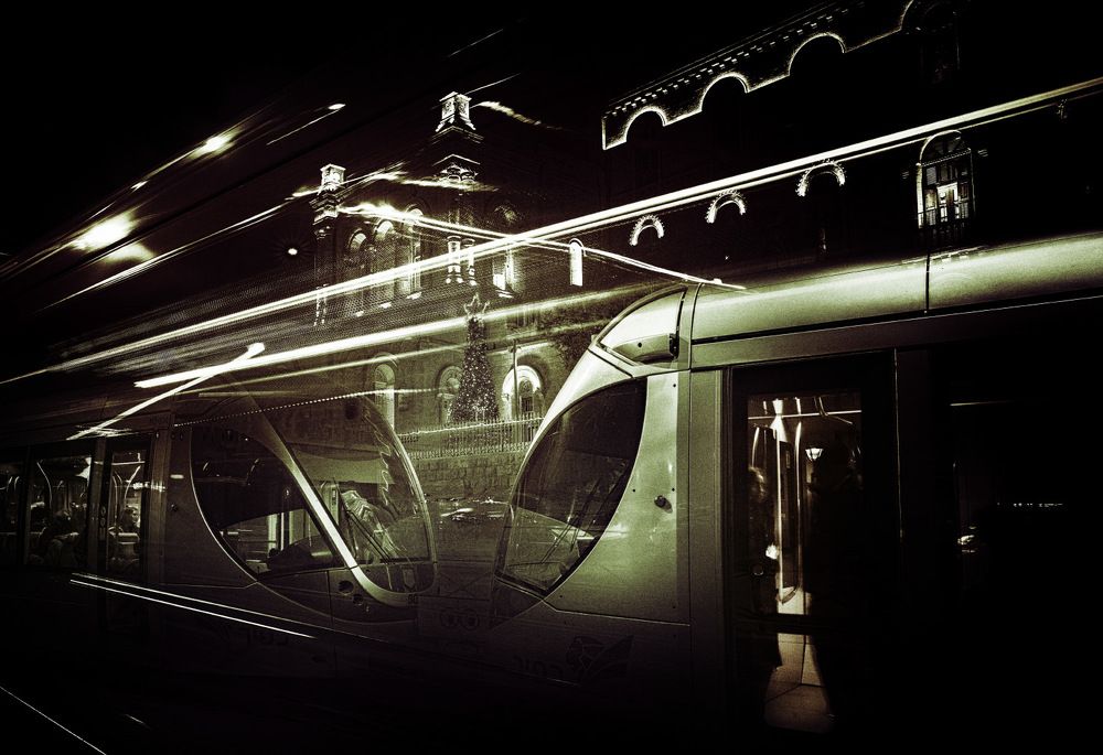 Рождественский трамвай.