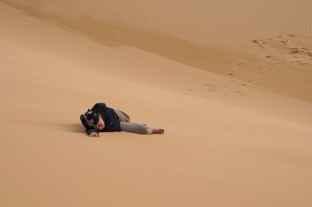 На склоне дюн