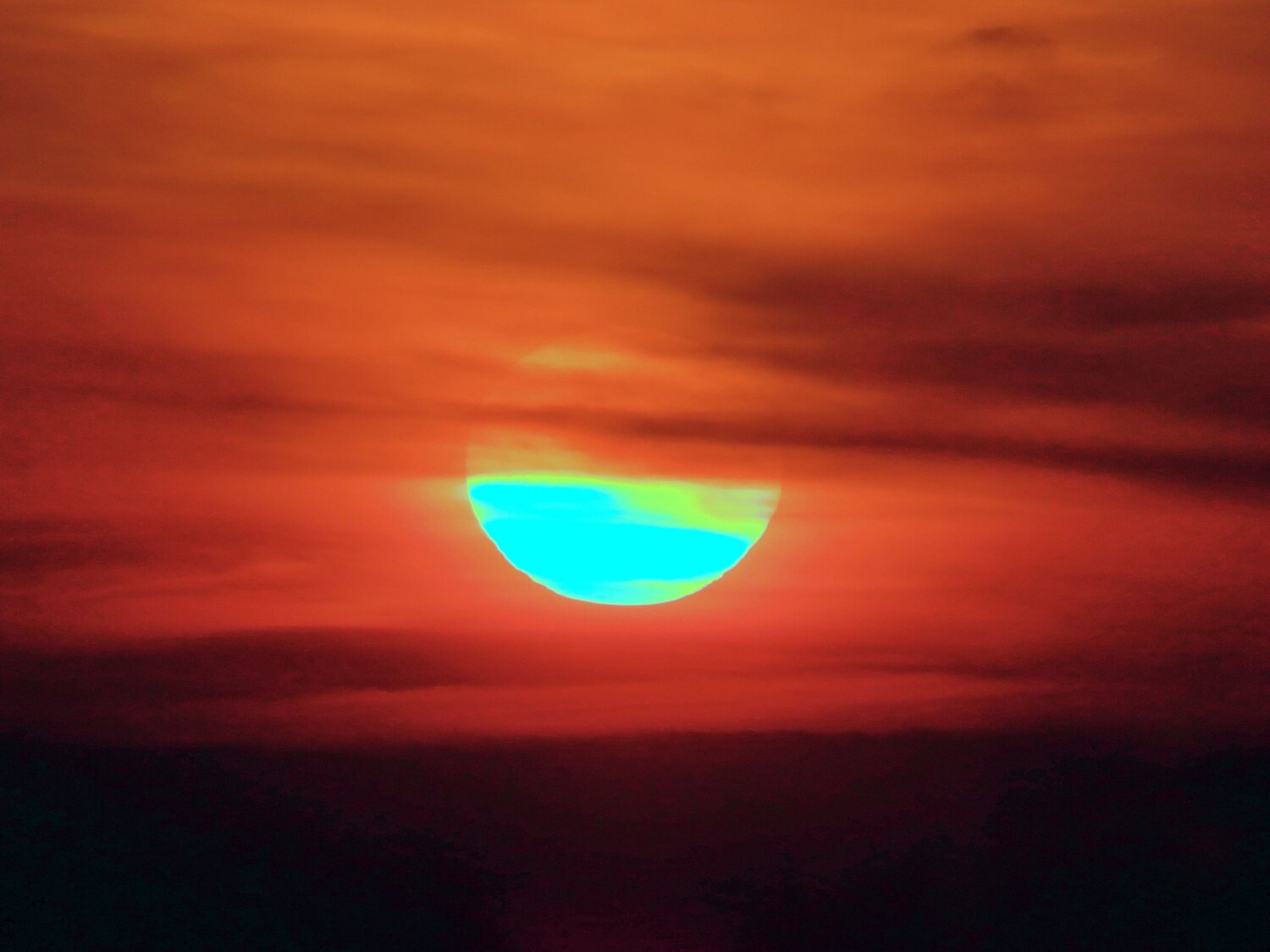 Sun and clouds