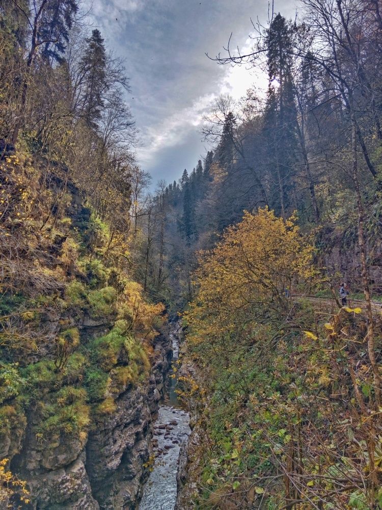 Осень в Гуамском ущелье