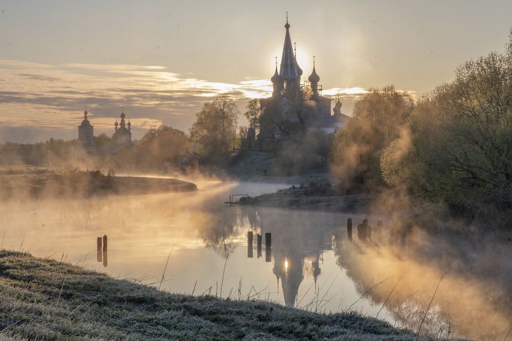 С.Дунидово Ивановской области.рассвеь