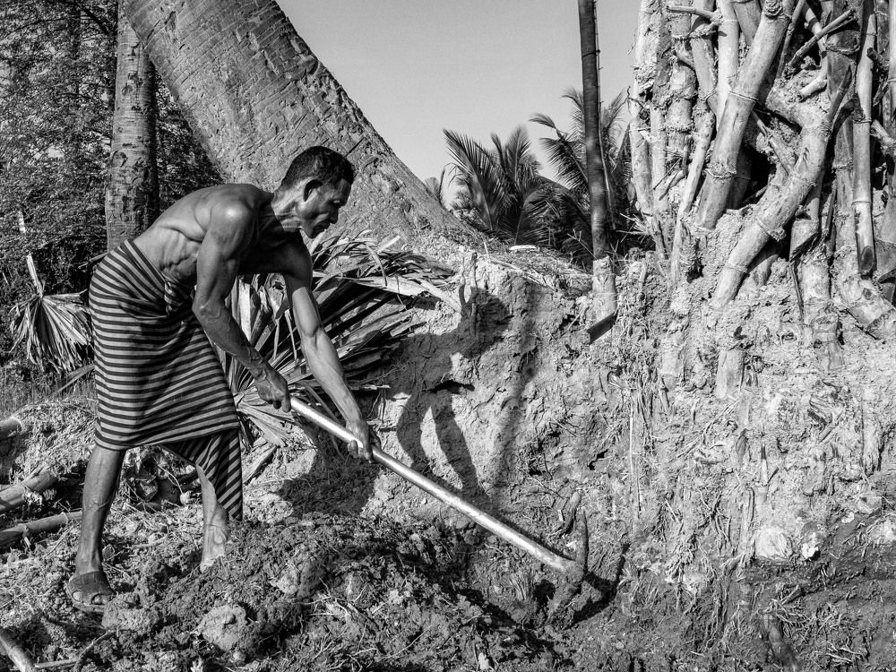 A Old Man in Cambodia