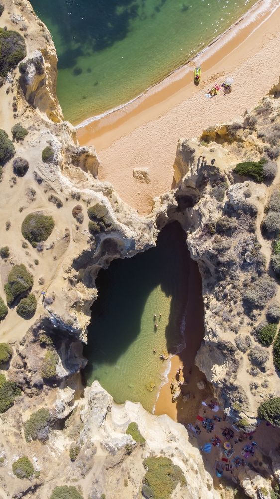 Portugal mysterious beach