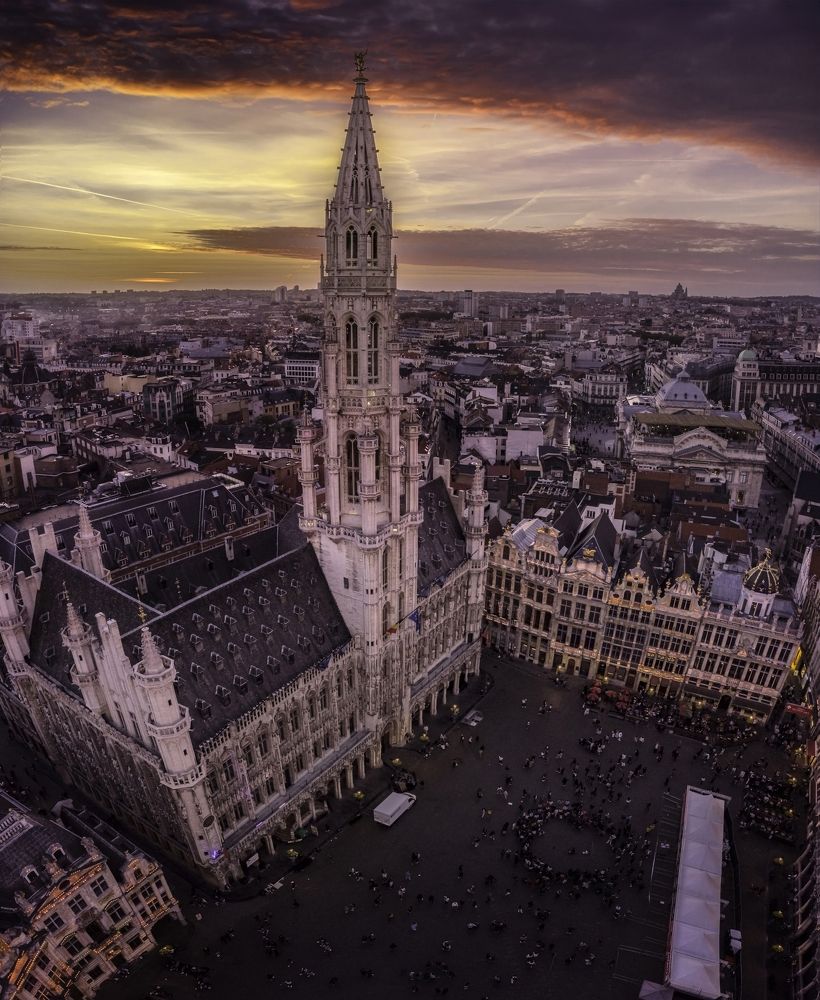 Brussels with a Bird Eye
