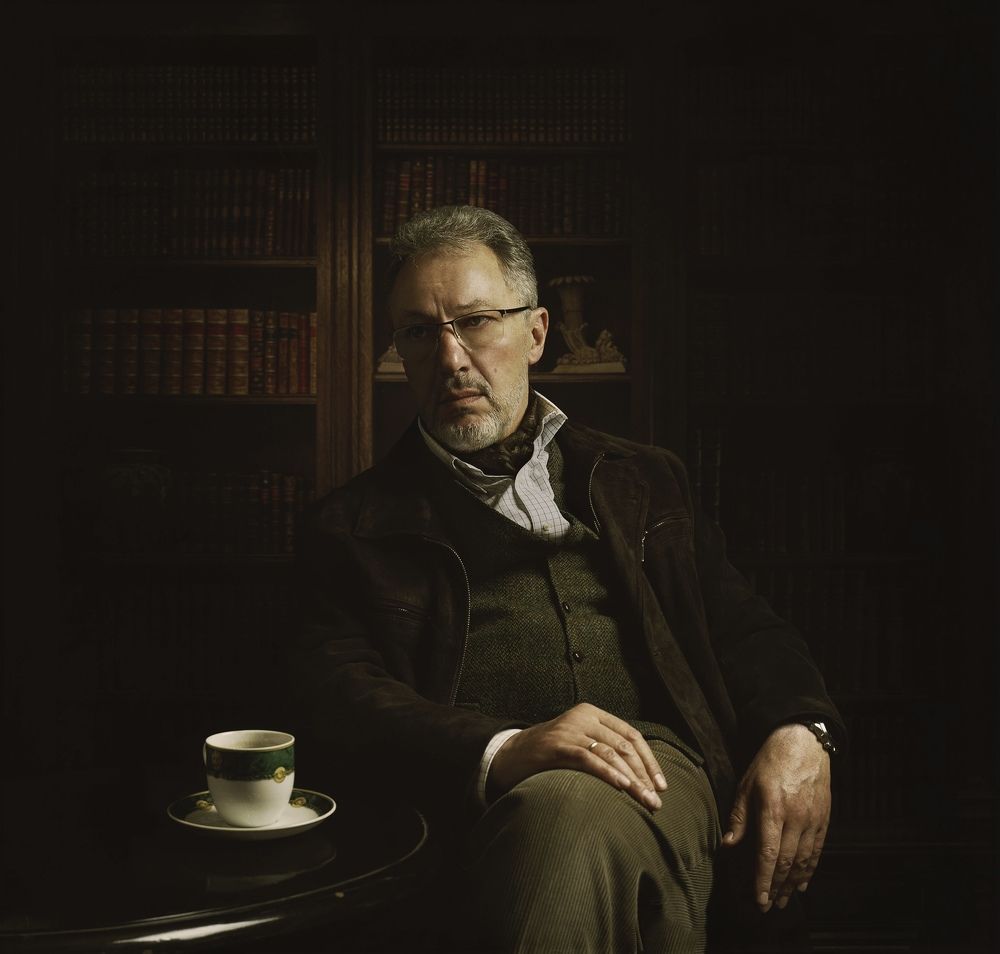 Portrait in Library