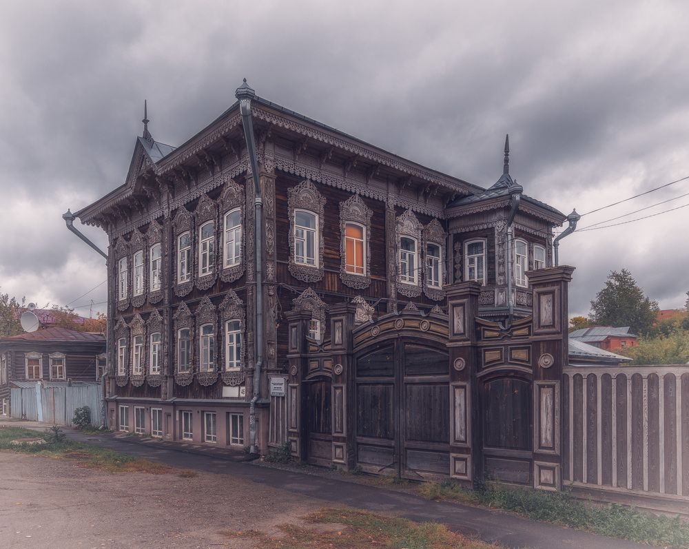 Деревянные кружева Томска.