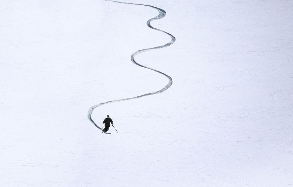 Автограф горнолыжника