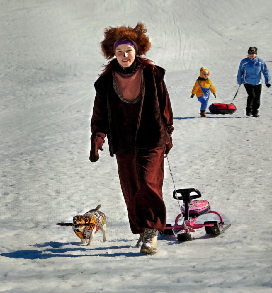 Весёлый праздник Масленица.