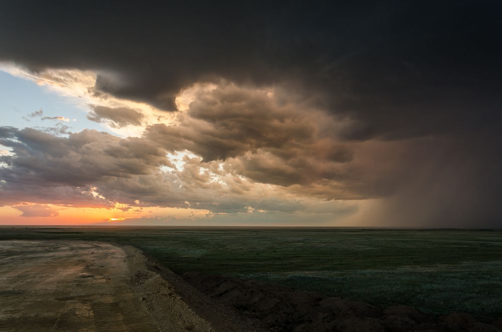 Шторм в степи