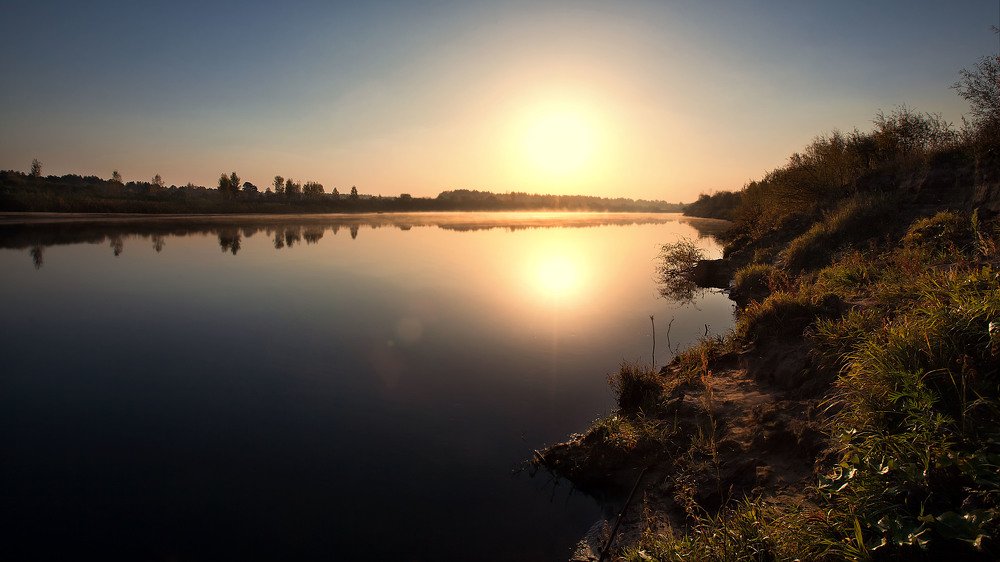 Morning on the river