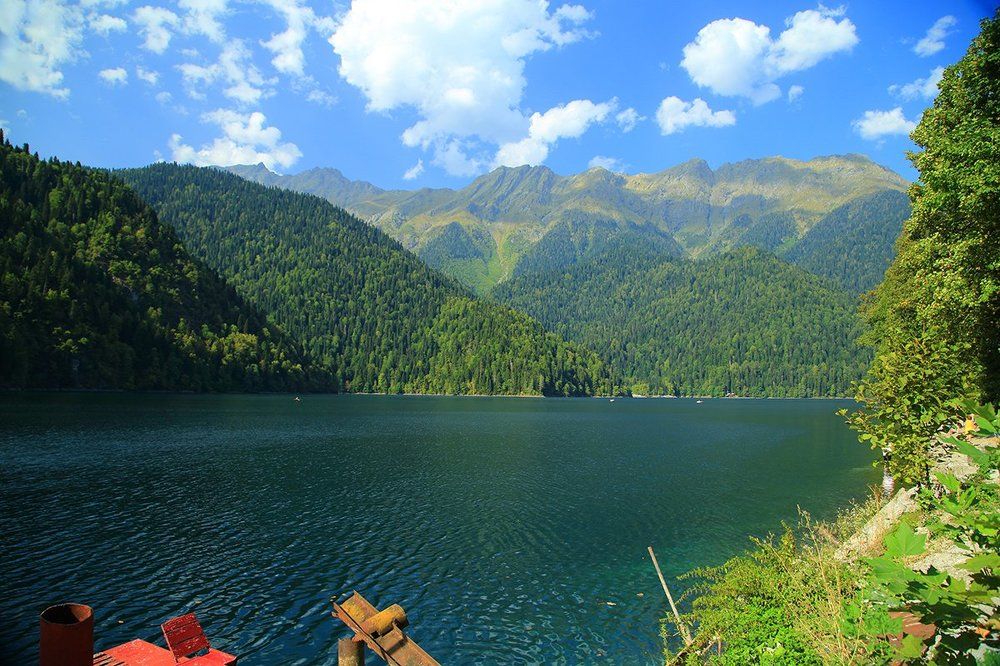 Абхазия. Озеро Рица