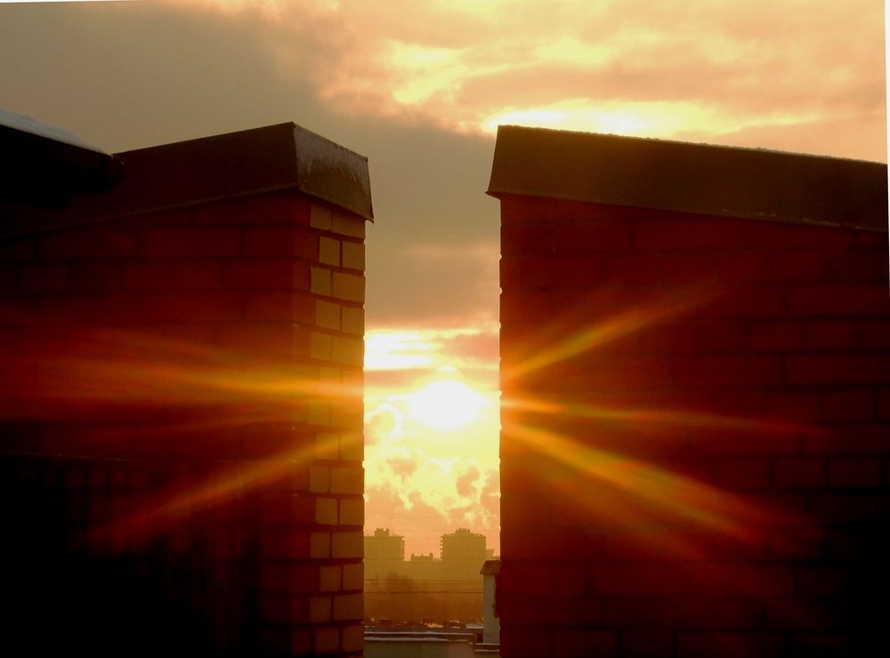 Утренние лучики радости.