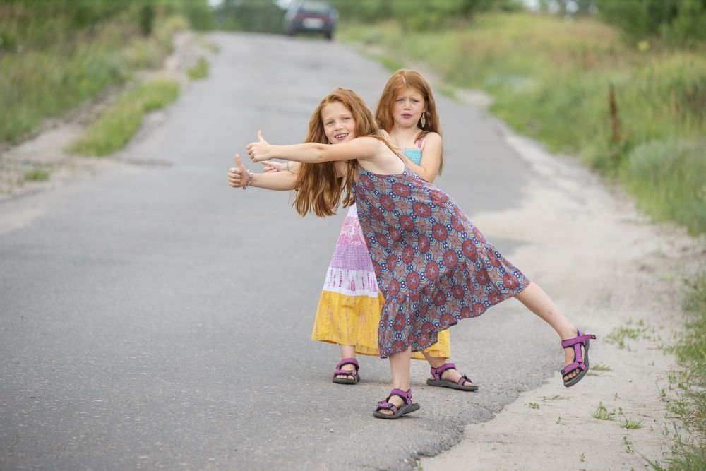 автостопом в лето....