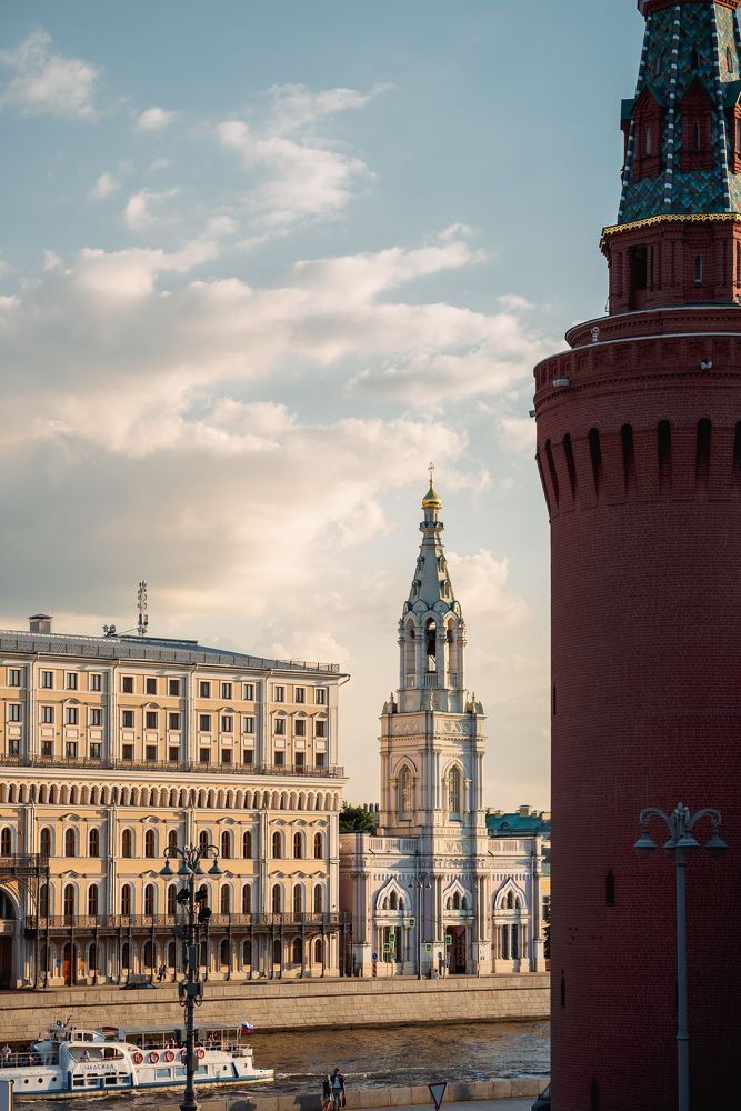 Закат в Москве