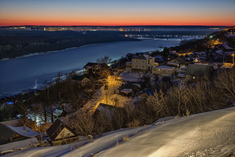 Переливы вечернего света