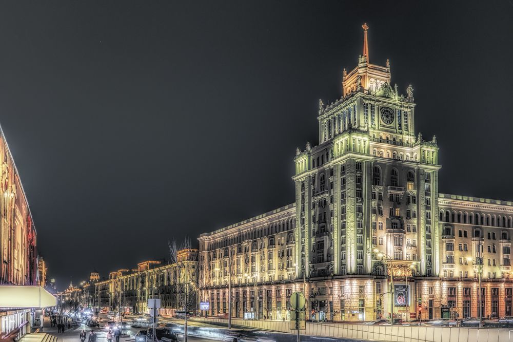 После концерта. У зала имени Чаайковского