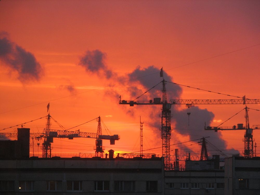 Кровавый закат