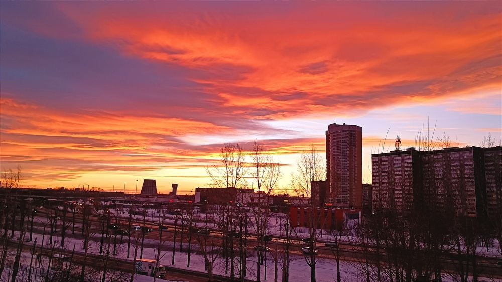 Вечернее небо