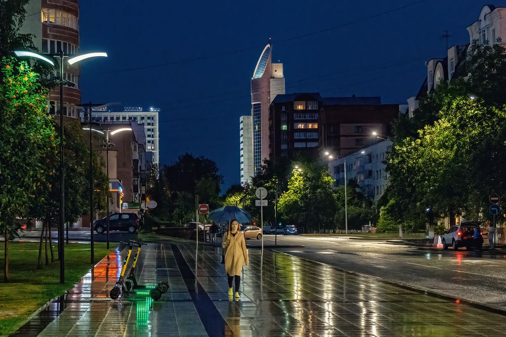 Дождь прогулкам не помеха