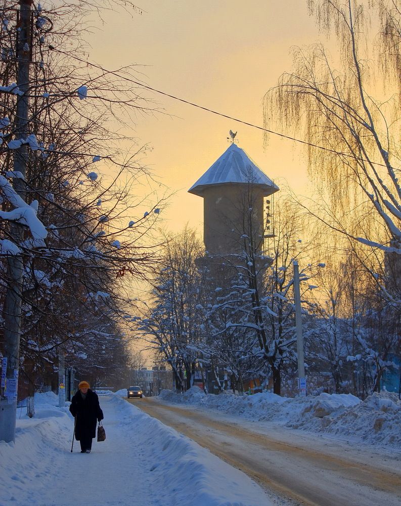 Зимний вечер в Коврове
