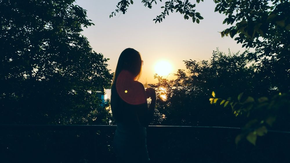 Загадочный закат в любимом городе Ильичевск