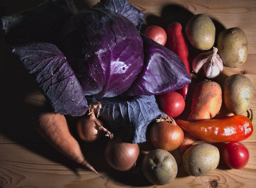 Всё готово для овощного рагу / Everything is ready for vegetable stew