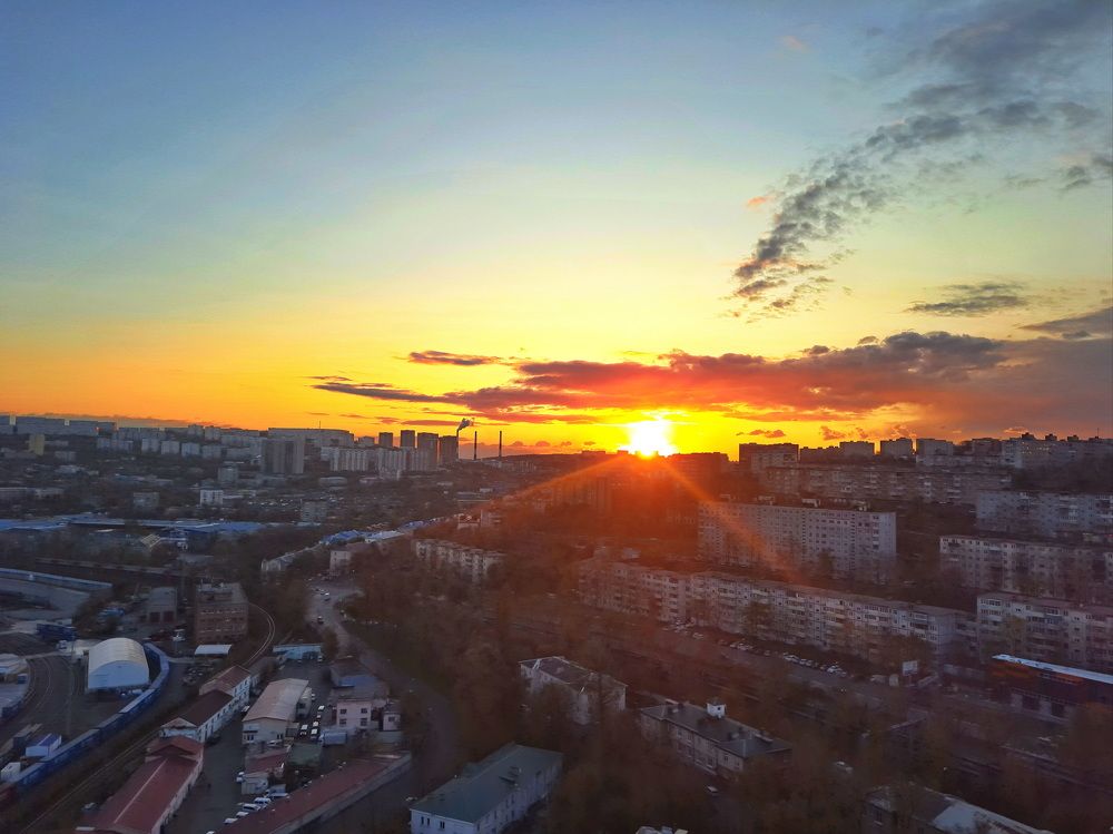Рассвет во Владивостоке