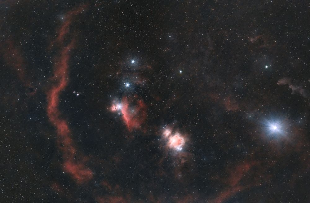 Туманности в Орионе