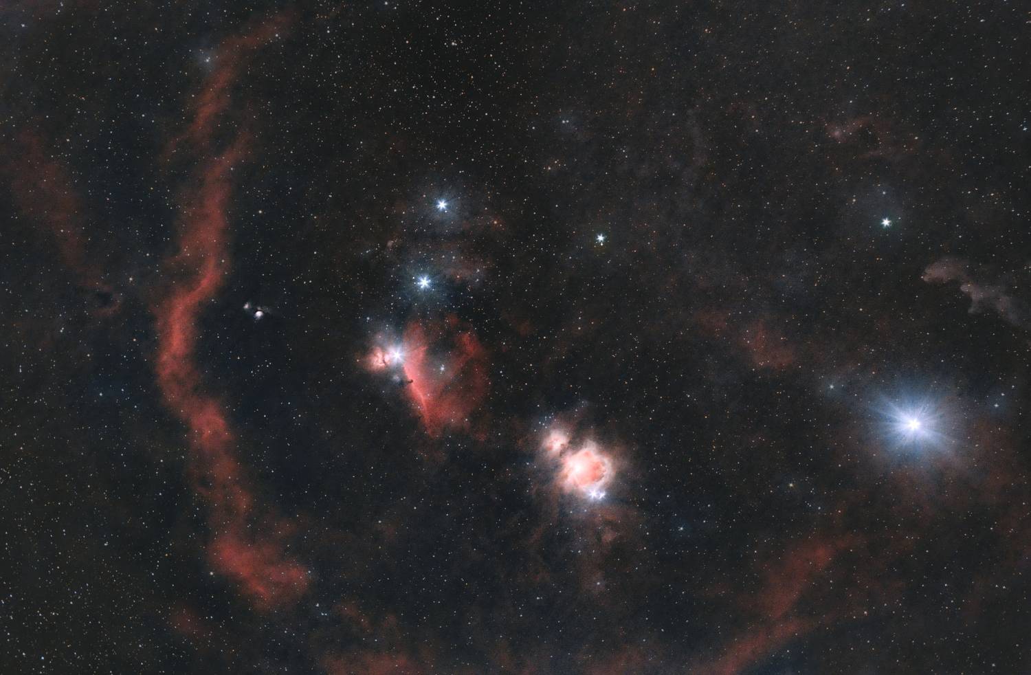 Туманности в Орионе