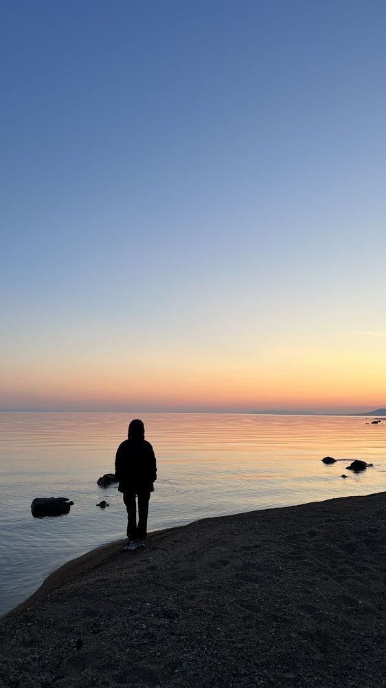 Селфи на рассвете