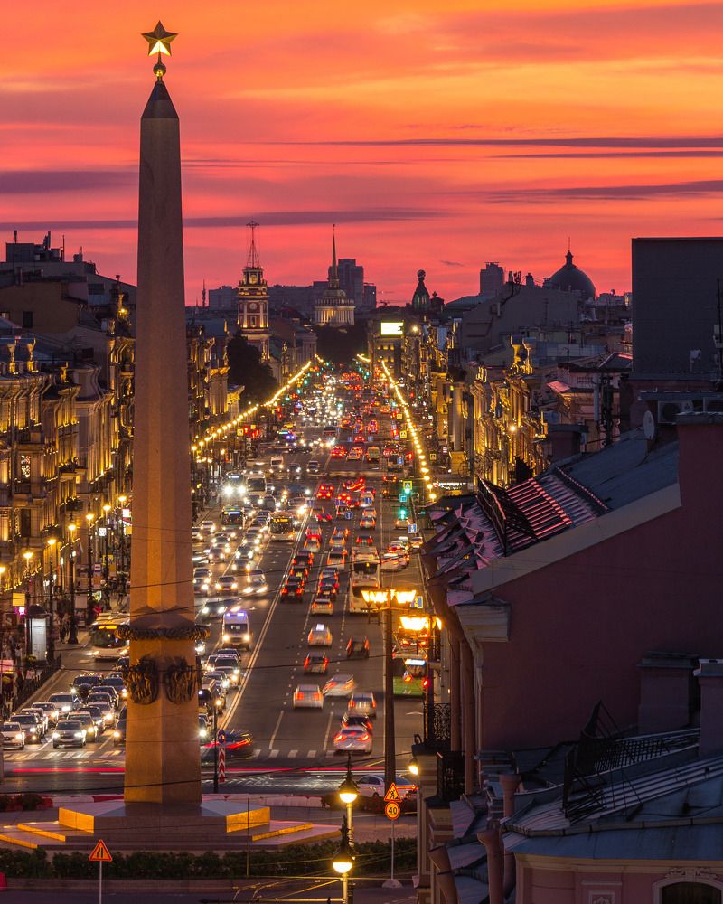 Вечерний Невский.