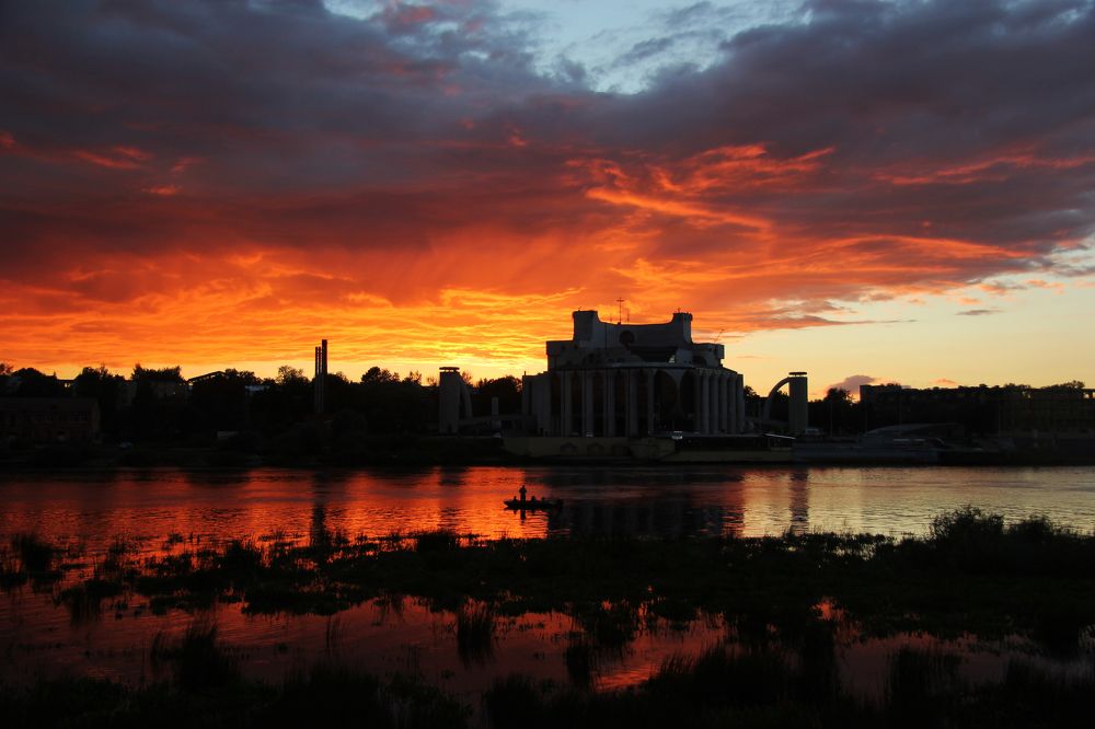 Драматический закат