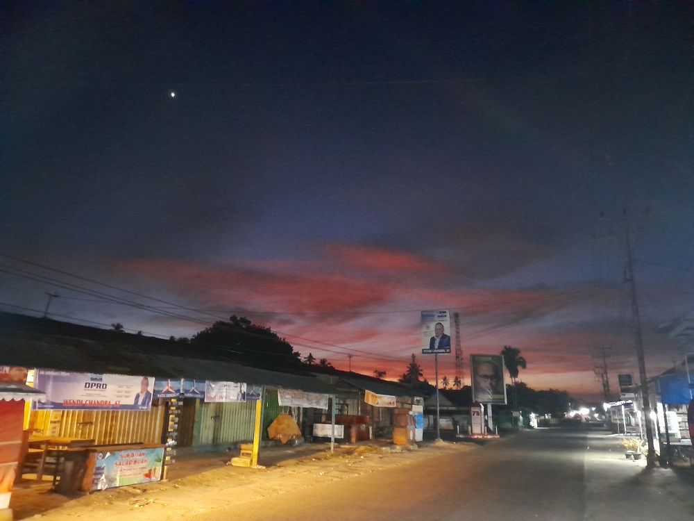 Sunrise Over Limbanang Town