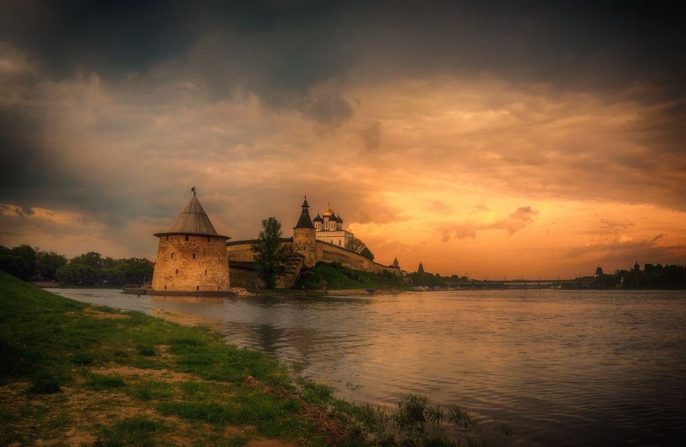 Псковский закат