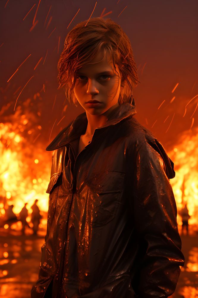 Подожги дождь.