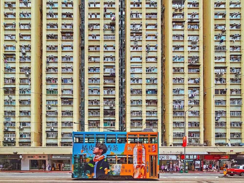 Tram In Hong Kong