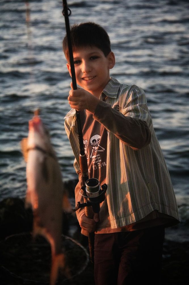 Первый улов