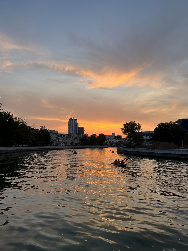 Городской закат