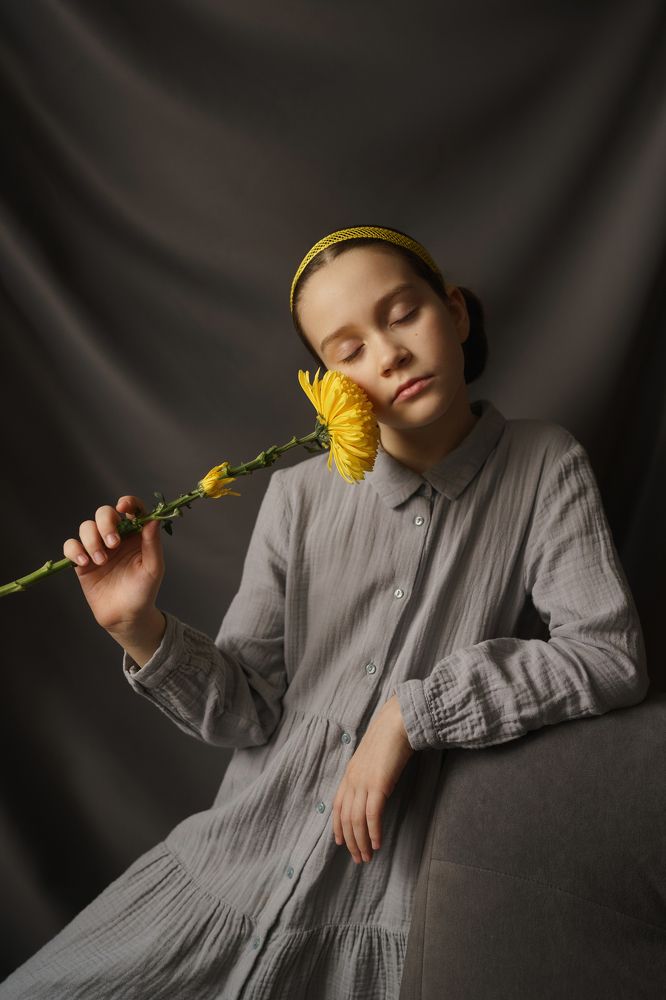 Цвета в цветах: желтый