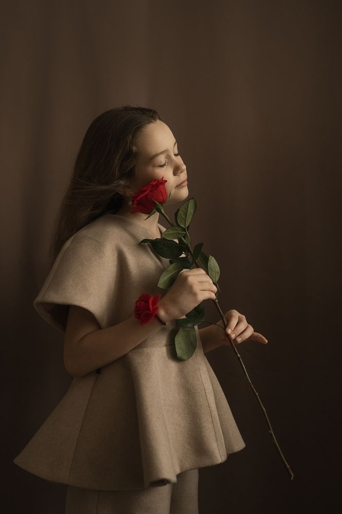 Цвета в цветах: красный