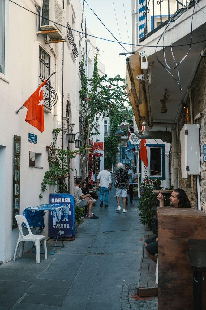 Backstreets of Bodrum.