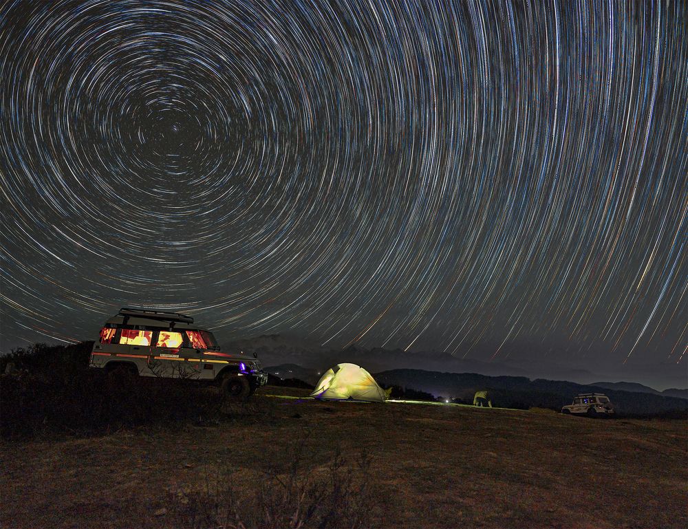 Star Trail Dream Shot