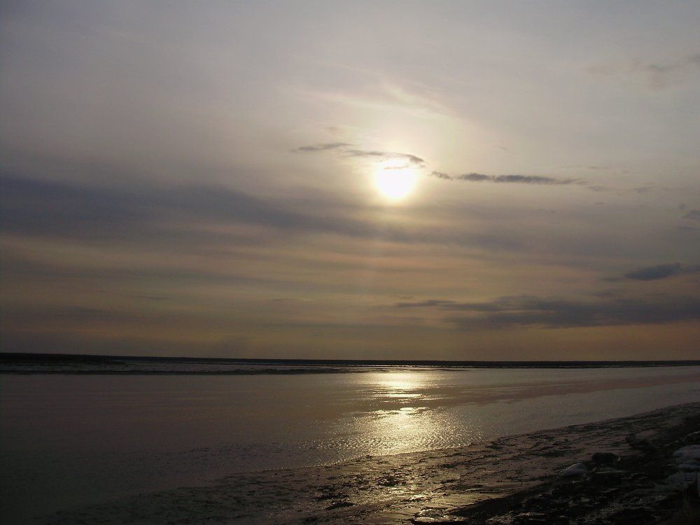 Вечерняя река Кулой