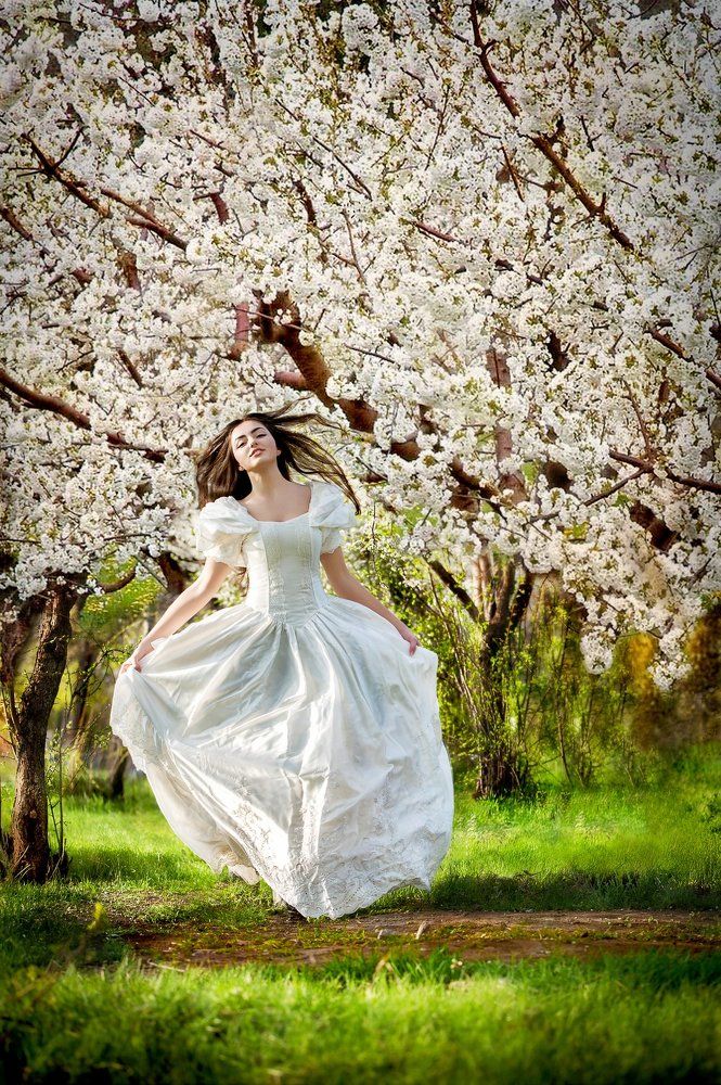 девушка весна