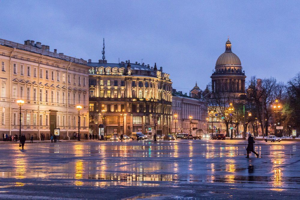 Мокрый Санкт-Петербург